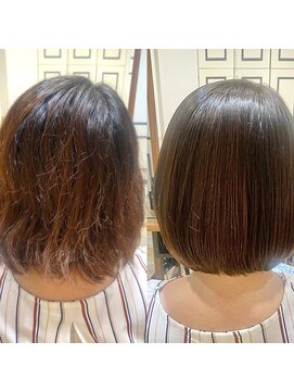 ネオリーブエム(Neolive em;) 細毛の方対応　低ダメージ縮毛矯正美髪ストレート