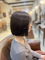 ヴィアンカ(Vianca)&nbsp;パツっとミニボブ×ダークグレージュ