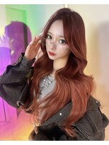 ユーフォリア 渋谷グランデ(Euphoria SHIBUYA GRANDE)&nbsp;韓国赤髪♪ブリーチなしwカラー！