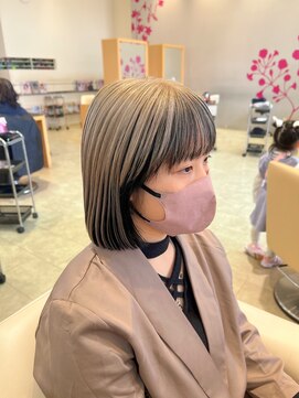 サラ ビューティ サイト 春日(SARA Beauty sight) アウターカラー/アンブレラカラー/ブリーチ/Bob