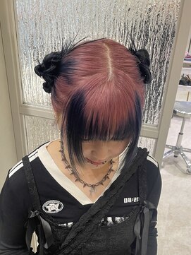 アソビセカンド 原宿(ASOBI 2nd) ダブルカラー/韓国/ブリーチ/ハイトーンカラー/ルーツカラー