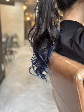 シアン 八王子店(SHIAN) 裾カラー×ブルー