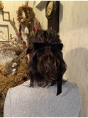 お呼ばれヘアセット