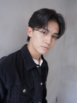 ニコ トウキョウ ロジック(nico TOKYO Logic)&nbsp;センターパートニュアンスパーマフェザーパーマ