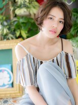 カバーヘアアンドスパ ブリス 浦和(COVER HAIR&SPA bliss)&nbsp;くせ毛風ニュアンスパーマ丸みウルフボブh4浦和30代40代50代