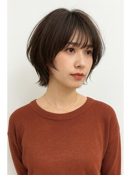 ゲイン(Gain) ショートカット・レイヤーカット×白髪ぼかし