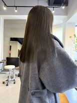 ヘアー アイス ルーチェ(HAIR ICI LUCE)&nbsp;オリーブグレージュ/グレージュ/冬カラー/ブリーチなし/堀場