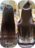 髪質改善×毛質整形ストレート×縮毛矯正×奈良