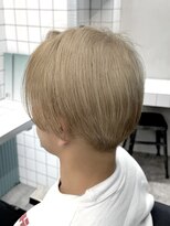 エイトメン 北千住店(EIGHT MEN)&nbsp;センターパート×バレイヤージュ
