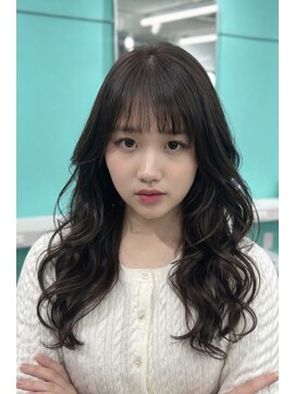 ビービー(BeB) 【新垣】髪質改善×暗髪カラー