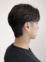 キリ 逗子(kiri) 逗子葉山メンズセンターパートニュアンスパーマツーブロック M48