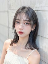 クラン(clan)&nbsp;イメチェンヘアスタイル 、ピンクベージュ、前髪カタログ
