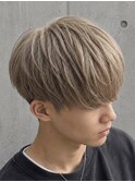 メンズショート/ミルクティーベージュ_シオン