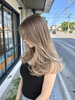 シュエット(CHOUETTE)の写真/【大人ハイライトカラー☆】白髪が気になるけど暗くはしたくない…明るいカラーを諦めていた方へ♪