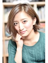 ケーツー心斎橋 クイーンズガーデン バイ ケーツー(K two QUEEN'S GARDEN by K two) 耳かけ小顔バング~長め前髪派にオススメ~/心斎橋&難波&なんば