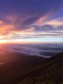 ナンバー イル デュッカ 札幌(N° il duca) 富士山に登った時のご来光です。最高の景色でした。