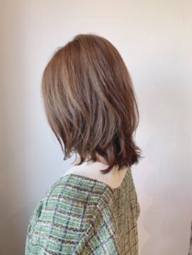 クレエ ヘアー デザイン(creer hair design) 透明感ミルクティーベージュレイヤーウルフ無造作ラフウェーブ