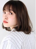 石田ゆり子さん風　柔らか　ふんわり　ミディアム　ボブ