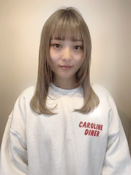 アンサム リリー(UNSOME Lille) 【UNSOME Lille】グレージュカラー/ブロンドカラー