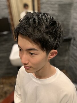 ヒロギンザ 五反田店(HIRO GINZA) ツーブロなしショートスタイル