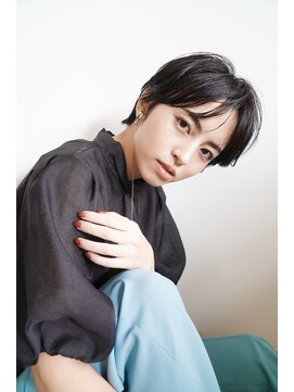 ソーイ ヘアー 平尾(soi hair) 【soi・ソーイ】ニュアンスカールのハンサムショート