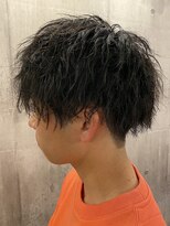 リンクス トウキョウ(LINKS TOKYO)&nbsp;ツーブロック　ツイストスパイラル　マッシュ　パーマ