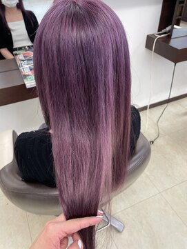 ラグゼヘアカミヤ 菊川店(luxe hair CAMIYA) ベリーピンク