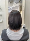 【切りっぱなしボブ】