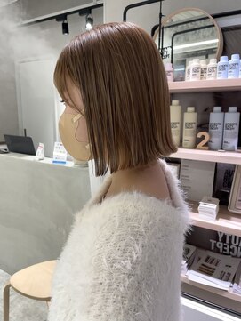 キートス(Kiitos) 切りっぱなしボブミニボブパツッとボブ