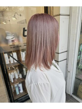 ナット(Nat) milktea pink beige