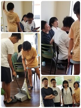 クリア 美容室 ご家族皆様でカット♪