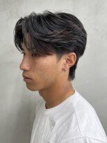 ニコ トウキョウ 渋谷(nico TOKYO)&nbsp;メンズカット/センターパート/ニュアンスパーマ/アップバング