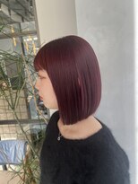 エイト ヘアサロン 渋谷本店(EIGHT)&nbsp;【ブリーチなしダブルカラー】ピンクバイオレット