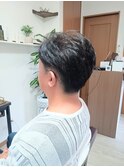 ナチュラルツーブロック