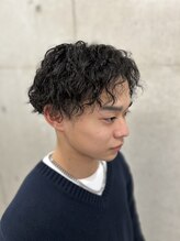 エクテ(ecouter) メンズパーマ　ツイストスパイラル