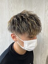 テーラヘアー 瑞江店(TELAHAIR)&nbsp;ハイライト×スパイラルパーマ　【TELAHAIR瑞江】