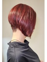 松本平太郎美容室 吉祥寺パートファイブ(PART5)&nbsp;前下がりグラデーションボブ×イノアカラー