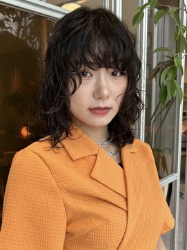 ノラギンザユー(NORA GINZA/U) ウルフパーマレイヤーパーマショートウルフ