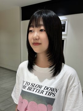 ビーハイブアヴェダ PARCO2店(BEHIVE AVEDA) ざくざく顔まわりレイヤー/sakuya