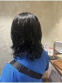 カット×パーマ×カラー