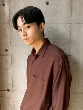 エディット トウキョウ(e.dit tokyo) 【e.dit tokyo miu】センターパートメンズスタイル