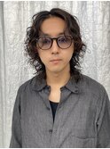【ステップボーンカット】メンズミディアムレイヤー