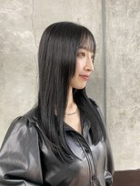 モリタ美容室&nbsp;小顔補正サイドバング＋ワンレングス