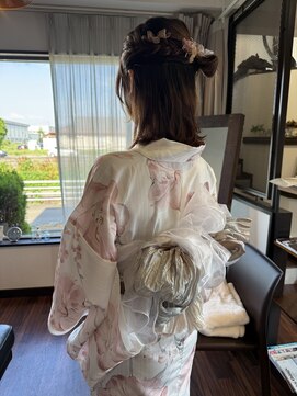 コアフィールフィス(COIFFURE fils) 新規お得クーポンあり【見附　今町】浴衣ヘアスタイル