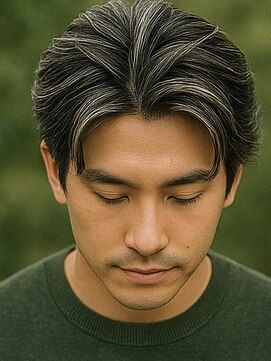 バース 梅田中崎町店(BIRTH) メンズハイライトバレイヤージュメッシュ