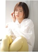 こなれ感シースルーボブ/岡山イオン5分