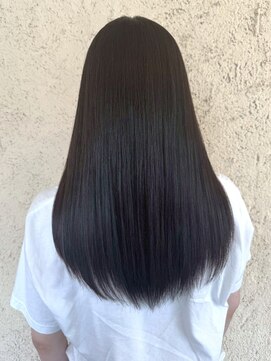 プリモ ココ 鍋島店(Primo coco.) 髪質改善 艶髪 ブラウンベージュ ダメージレス 縮毛矯正 美髪