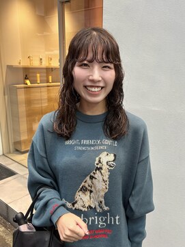 メルト 西梅田店(melt) カジュアル可愛い!ミディアムパーマ