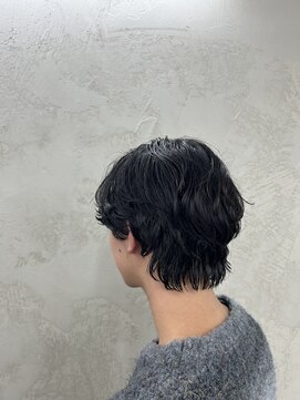 レップ 柏(REP) ウルフカット×ニュアンスパーマ