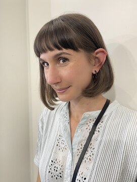 ヘアサロン ムク(HAIR SALON.MuKu) オン眉ボブ
